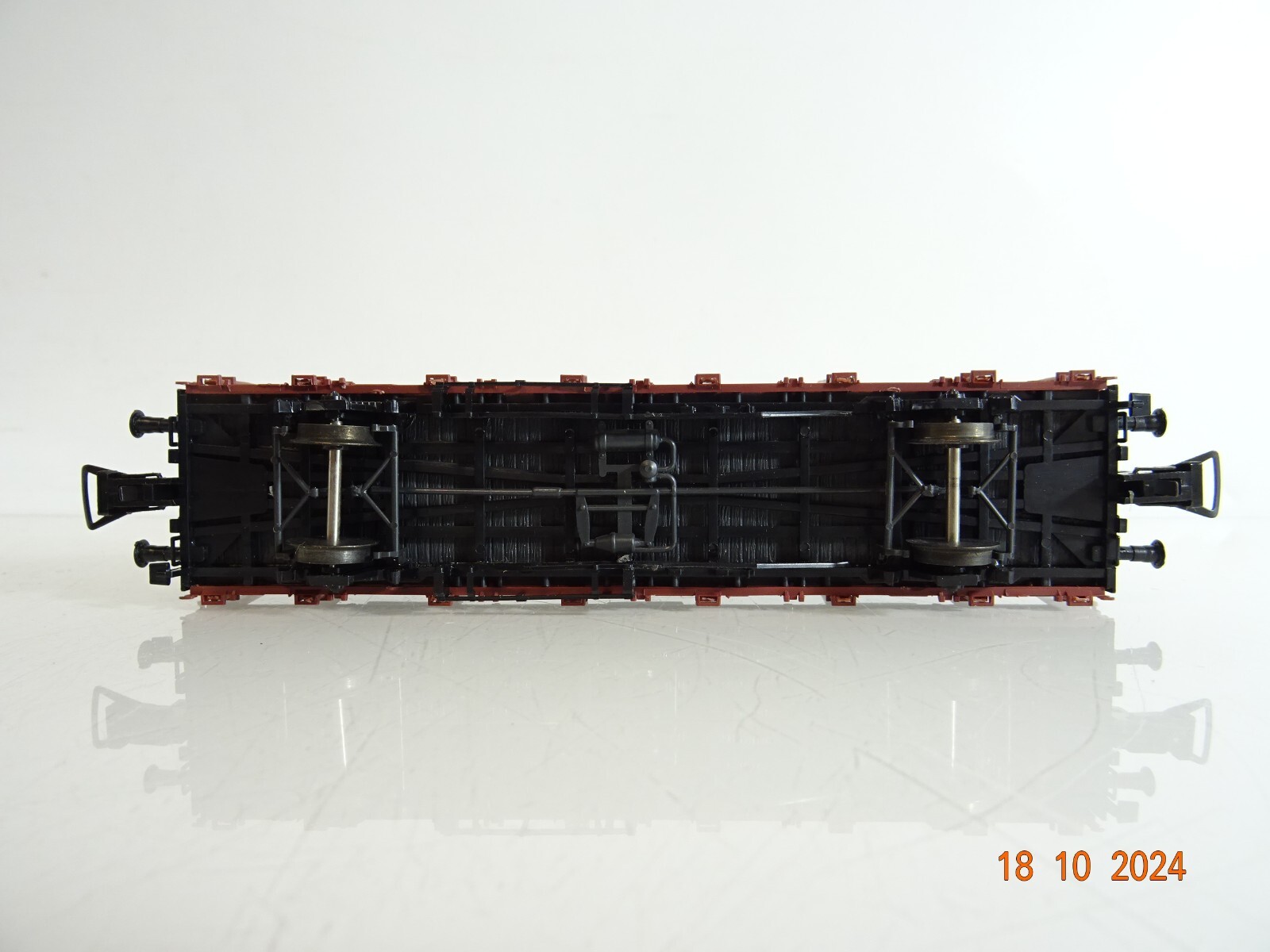 Trix H0 2056 Rungenwagen mit Ladung der DB Umbau Intern. in OVP PR3341 – Bild 4