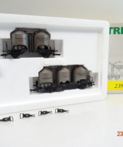 Trix H0 23992 Staubsilowagen-Set 2tlg. der DB in OVP JL3129