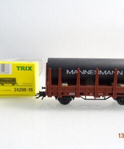 Trix H0 24200-10 AC Rungenwagen Ladegut Röhre Mannesmann der DB in OVP PR7582