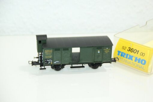 Trix H0 52 3601 00 gedeckter Güterwagen der K.Bay.St.B in OVP GS2802
