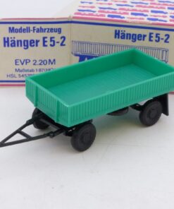 VEB Berlinplast 1:87 Nr.: 5457963/536/01504 Hänger E 5-2 hellgrün, in OVP EB4964
