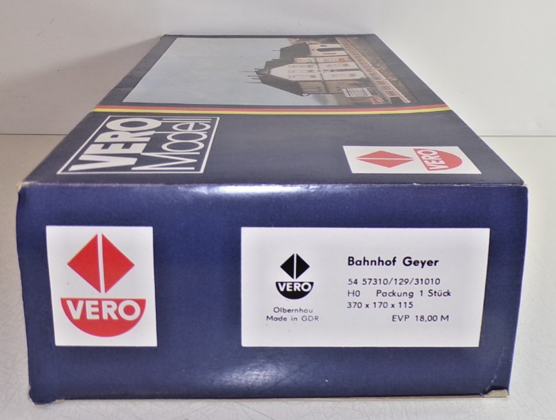 Vero H0 Bausatz 129/31010 Bahnhof Geyer in OVP PK2733 – Bild 3