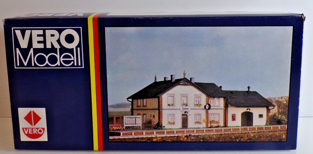 Vero H0 Bausatz 129/31010 Bahnhof Geyer in OVP PK2733