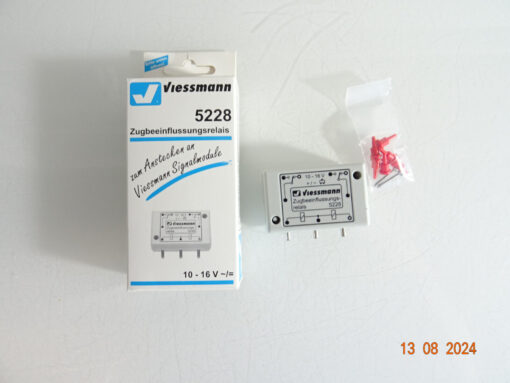 Viessmann 5228 Zugbeeinflussungsrelais neuwertig in OVP CK2756