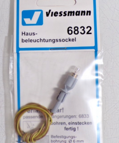 Viessmann H0 6832 Hausbeleuchtungssockel in OVP PK3183
