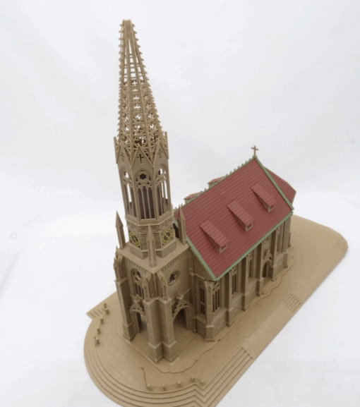 Vollmer H0 3739 Stadtkirche Stuttgart aus Anlagenrückbau siehe Bilder RR105 o. – Bild 4