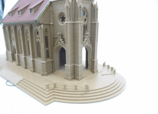 Vollmer H0 3739 Stadtkirche Stuttgart aus Anlagenrückbau siehe Bilder RR105 o. – Bild 9