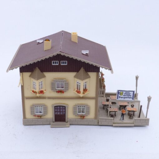 Vollmer H0 49233 Gasthaus mit Biergarten aus Anlagenrückbau s. Bilder o. EX5662
