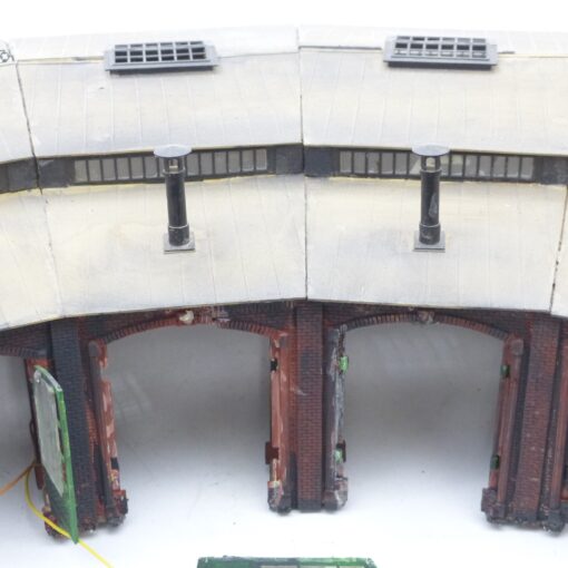 Vollmer H0 5754 Ringlokschuppen 6-ständig aus Anlagenrückbau s. Bilder o. EX5808 – Bild 4