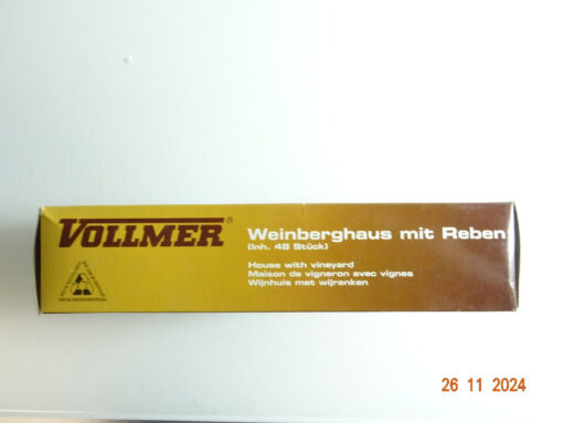 Vollmer Spur H0 Bausatz Weinberghaus mit Reben in OVP CK4357 – Bild 3