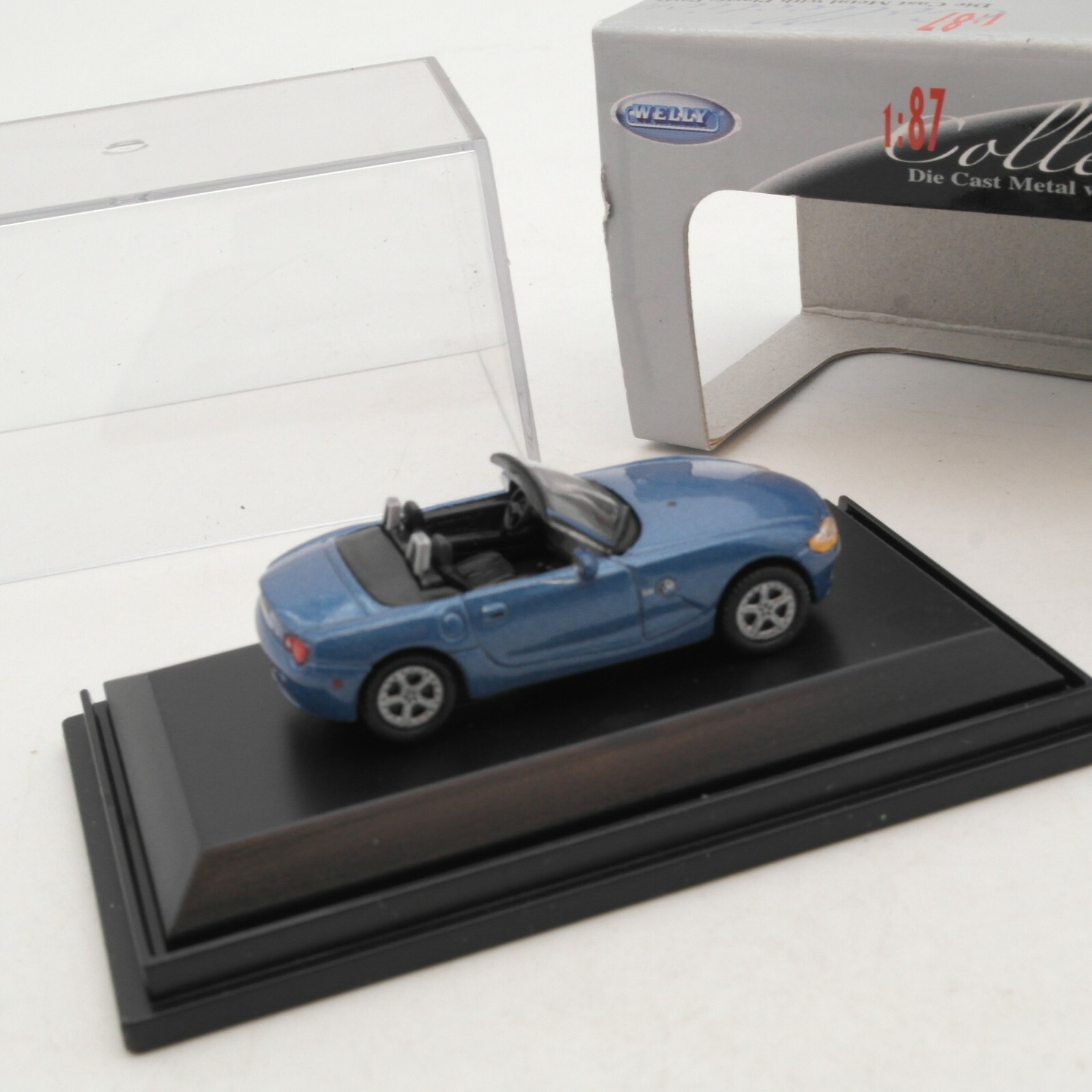 Welly 1:87 73103-SW BMW Z4 Cabrio blau in OVP RA3579 – Bild 3