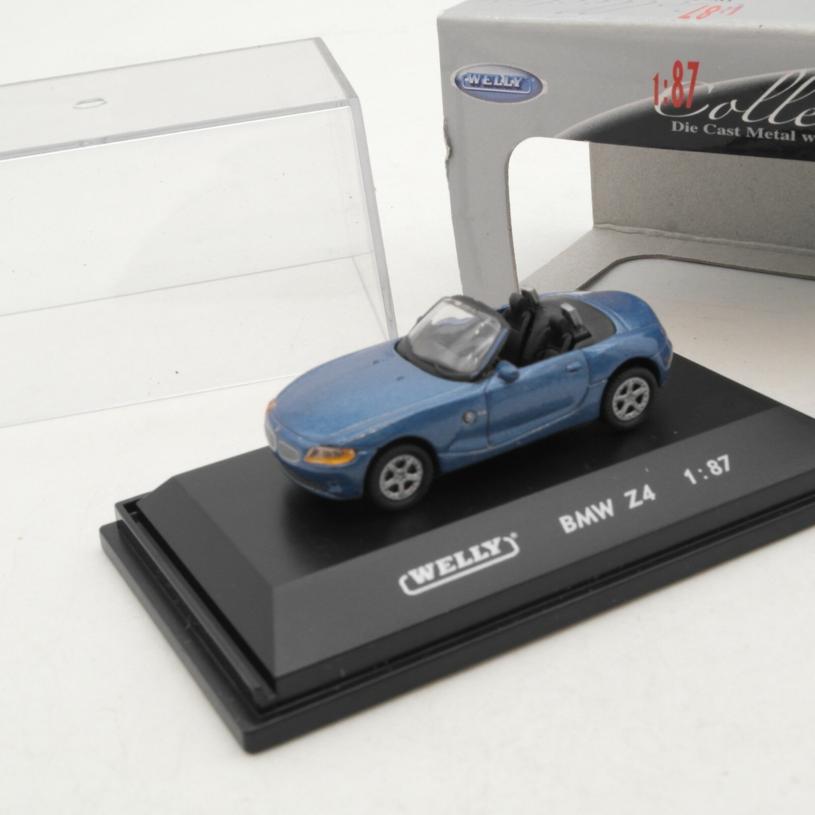 Welly 1:87 73103-SW BMW Z4 Cabrio blau in OVP RA3579