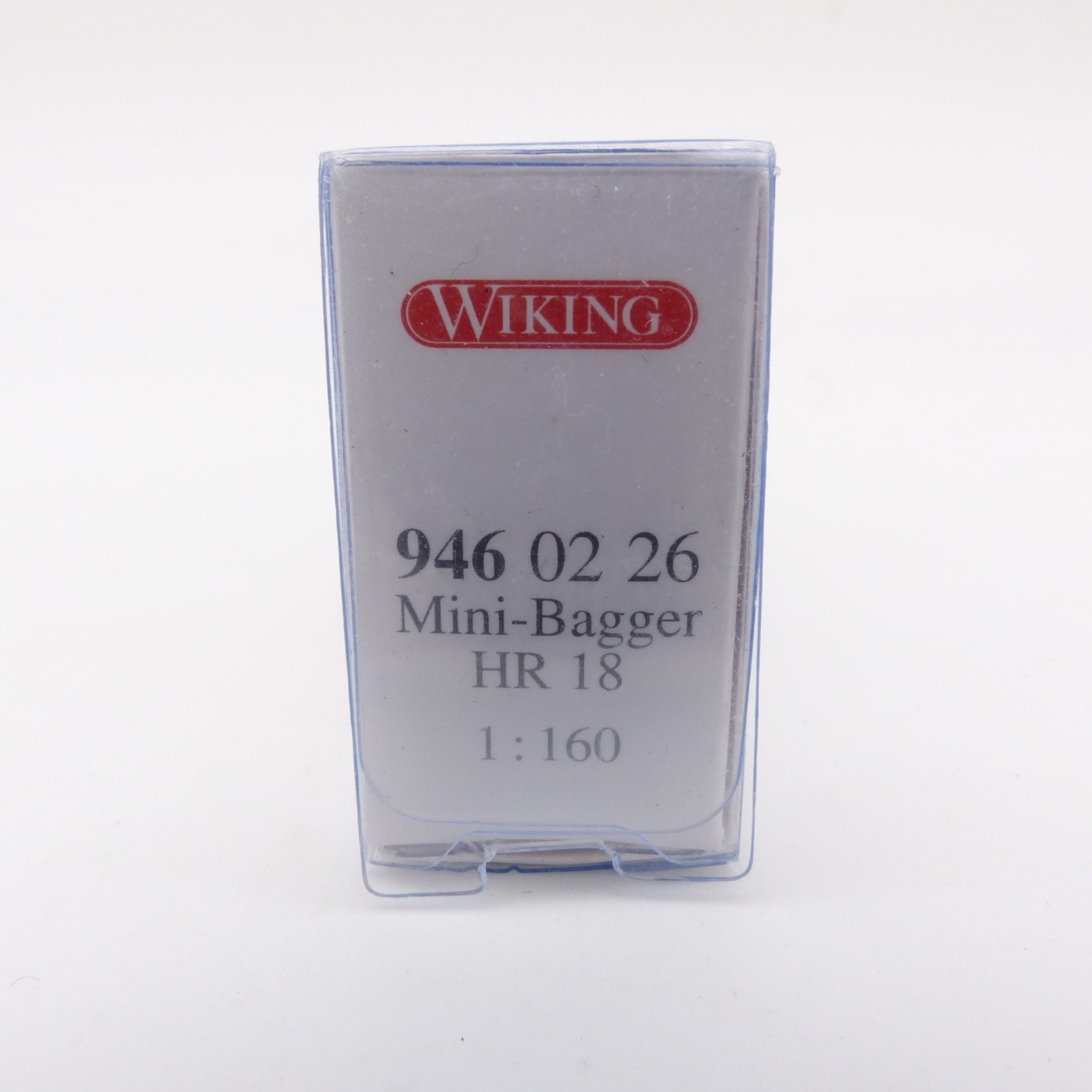 Wiking 1:160 Spur N 9460226 Mini-Bagger HR 18 blau/weiß in OVP EX8274 – Bild 3