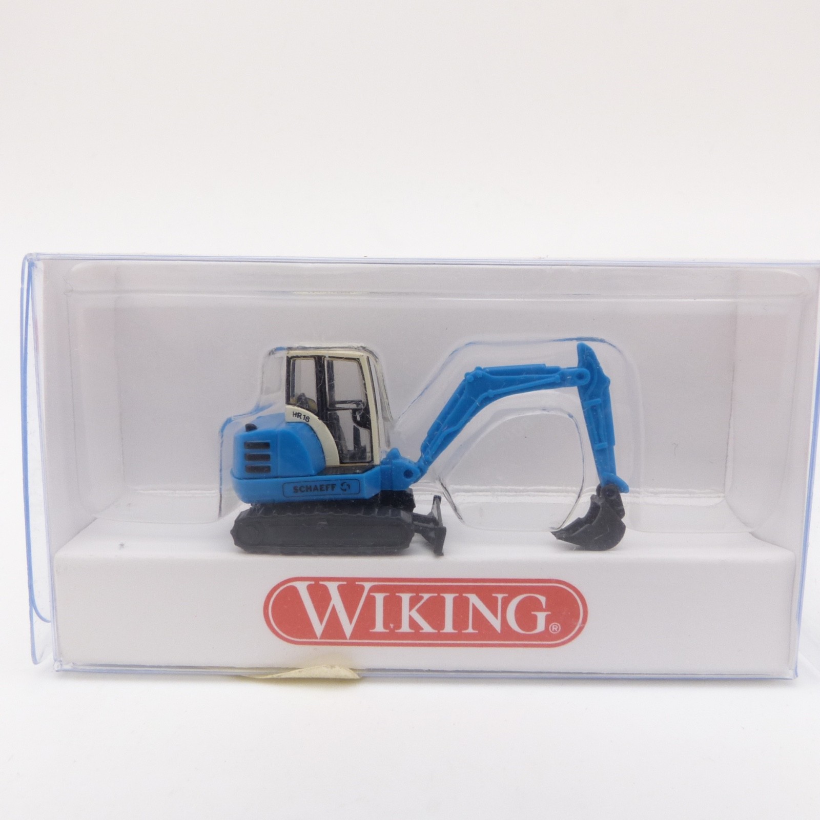 Wiking 1:160 Spur N 9460226 Mini-Bagger HR 18 blau/weiß in OVP EX8274