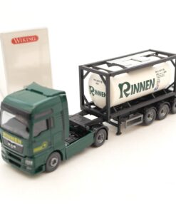 Wiking 1:87 0536 01 MAN TGX Tankcontainersattelzug Rinnen in OVP RG3653