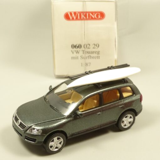 Wiking 1:87 0600229 VW Touareg mit Surfbrett metallic in OVP EX5861