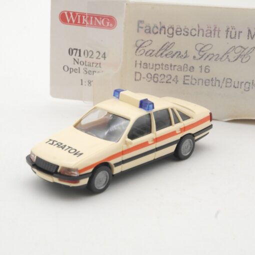 Wiking 1:87 0710224 Opel Senator Notarzt in OVP QR7242
