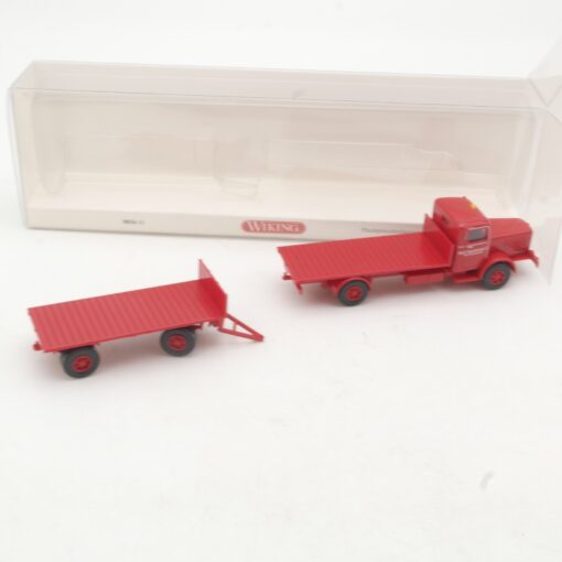 Wiking 1:87 085601 Büssing 8000 Flachpritschen-Hz Paul Rosenkranz in OVP RR3312 – Bild 4