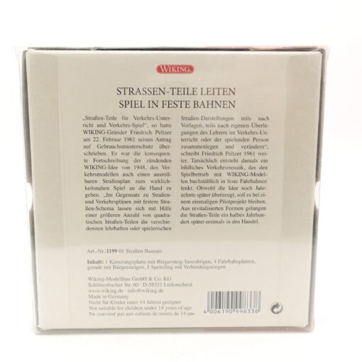 Wiking 1:87 1199 01 Straßen Bausatz neuwertig in OVP QR8603 – Bild 4