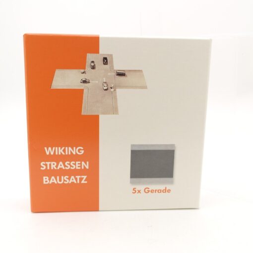 Wiking 1:87 1199 02 Straßen Bausatz gerade neuwertig in OVP QR8604