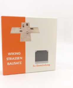 Wiking 1:87 1199 04 Straßen Bausatz Einmündung neuwertig in OVP QR8606