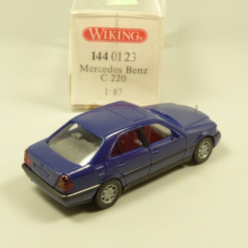 Wiking 1:87 1440123 Mercedes Benz C 220 Limousine stahlblau in OVP EX5904 – Bild 3
