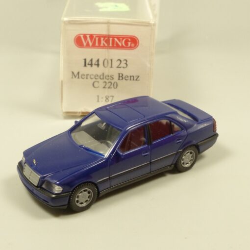 Wiking 1:87 1440123 Mercedes Benz C 220 Limousine stahlblau in OVP EX5904