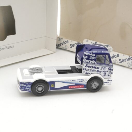 Wiking 1:87 44101 MB Renntruck Service 24h in OVP QR7132 – Bild 3