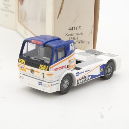 Wiking 1:87 44105 Mercedes Benz Renntruck Hegmann in OVP QR5059