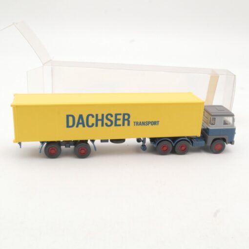 Wiking 1:87 520 Scania 111 Container Sattelzug Dachser Transport in OVP RR179 – Bild 3
