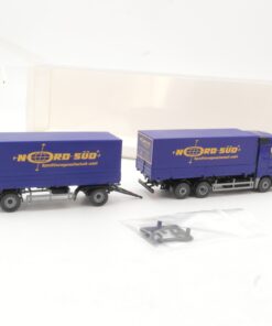 Wiking 1:87 5710744 Mercedes Actros Hängerzug Nord-Süd in OVP RR3362