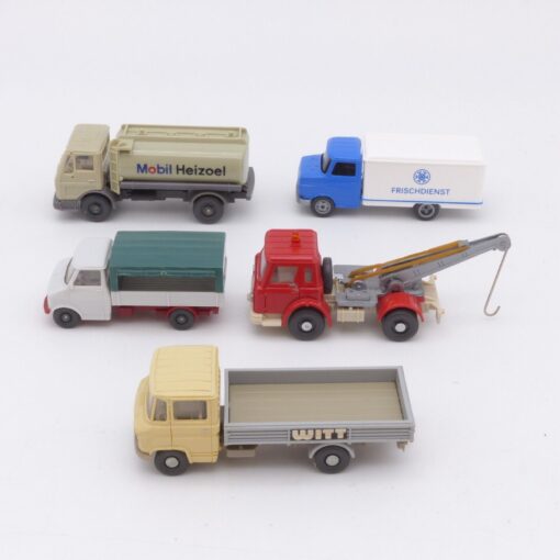 Wiking 1:87 5er-Pack diverse ältere LKW Modelle in Tüte siehe Bilder o. EX5776