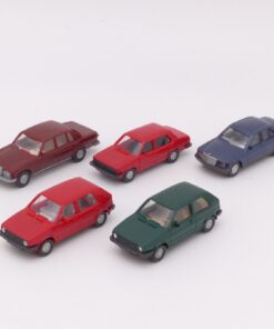 Wiking 1:87 5er-Pack diverse ältere PKW Modelle in Tüte siehe Bilder o. EX8165
