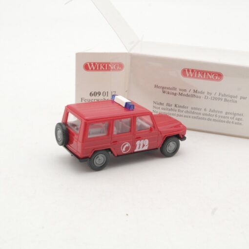 Wiking 1:87 60901 Mercedes Feuerwehr VRW in OVP QR9950 – Bild 3
