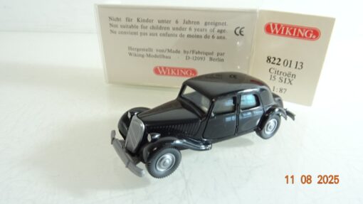 Wiking 1:87 8220113 Citroen 15 SIX in OVP RR2674