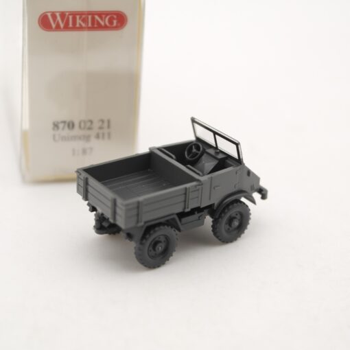 Wiking 1:87 8700221 Mercedes Unimog 411 offen in OVP RR1775 – Bild 3