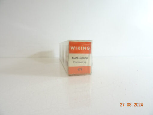 Wiking 1:87 H0 471 MAN Büssing Fernlastzug Weiss Lebkuchen in OVP TF954 – Bild 3