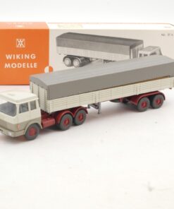 Wiking 1:87 Hanomag Henschel Sattelzug mit Ladung, siehe Bilder in OVP QR1110