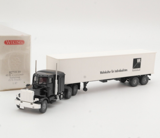 Wiking 1:87 Nr.: 5270139 Peterbilt Sattelzug WK Wohnen, in OVP QR4888