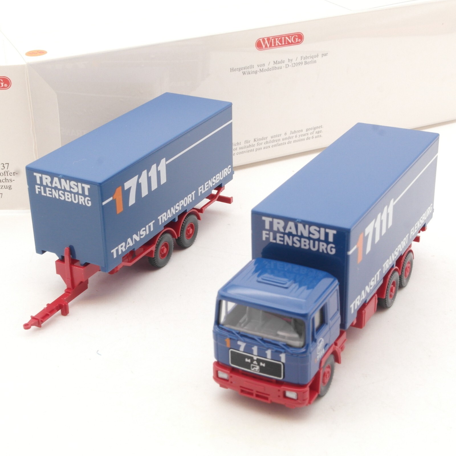 Wiking 1:87 Nr.: 5990237 MAN Hängerzug TTF 17111, in OVP RA8046