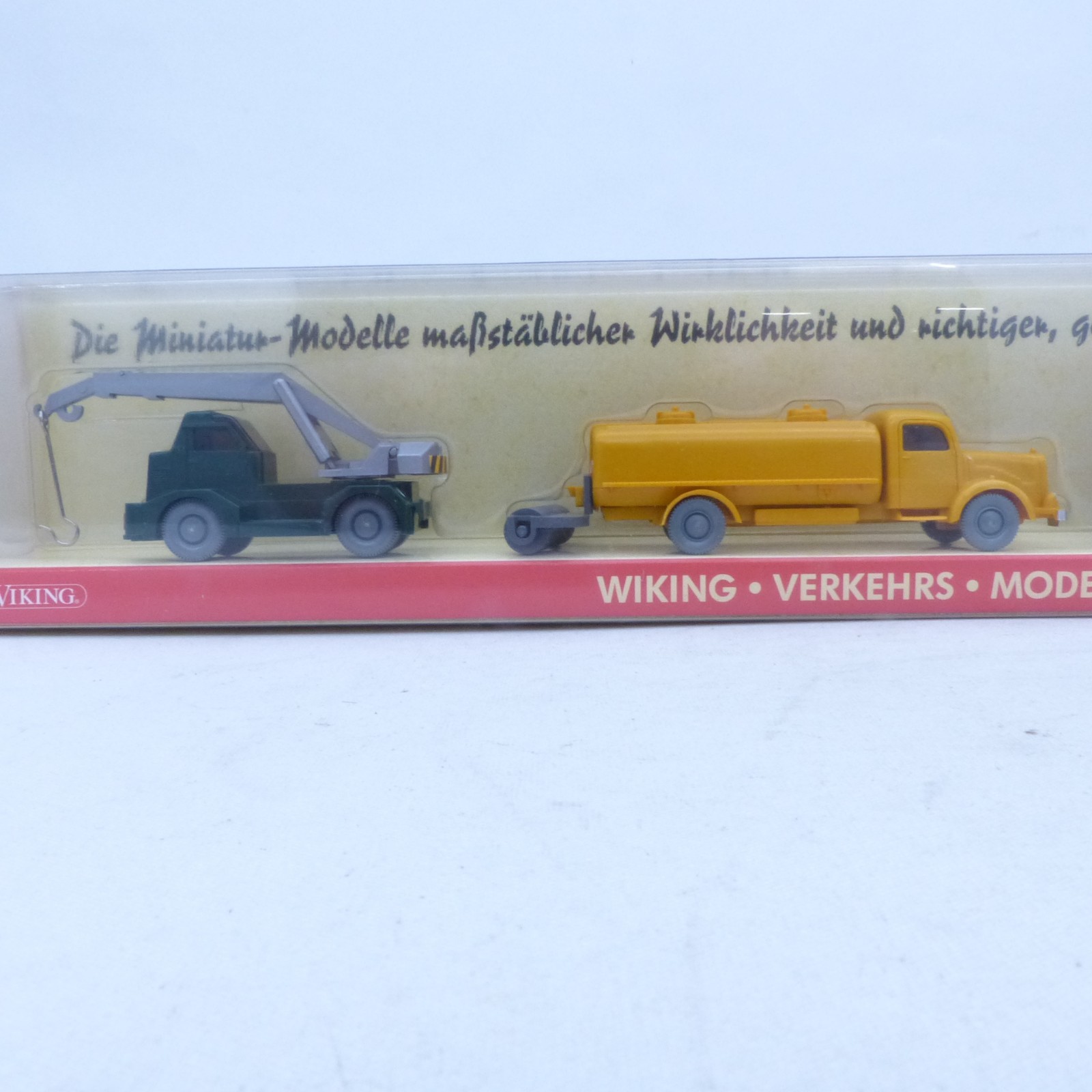 Wiking 1:87 PMS 175530 Ausgabe Nr.8 alte Verkehrs Modelle in OVP EX8457 – Bild 3