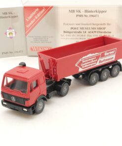 Wiking 1:87 PMS 196471 MB SK Hinterkipper-Sattelzug Rottmann in OVP RG8126