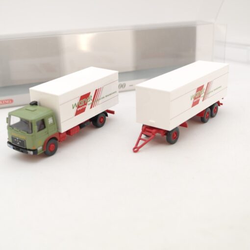 Wiking 1:87 PMS 250656 MAN Kofferlastzug Wandt neuwertig in OVP RG8245