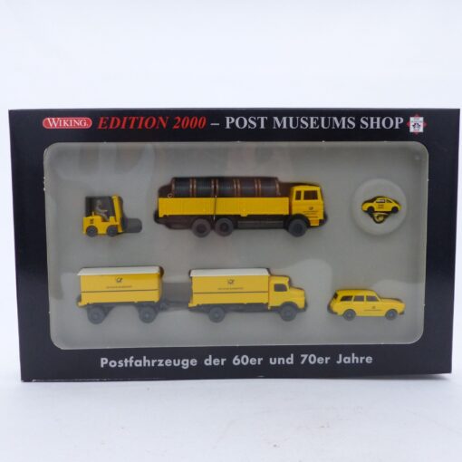 Wiking 1:87 PMS 80-04 Postfahrzeuge der 60er und 70er Edition 2000 in OVP EX6674