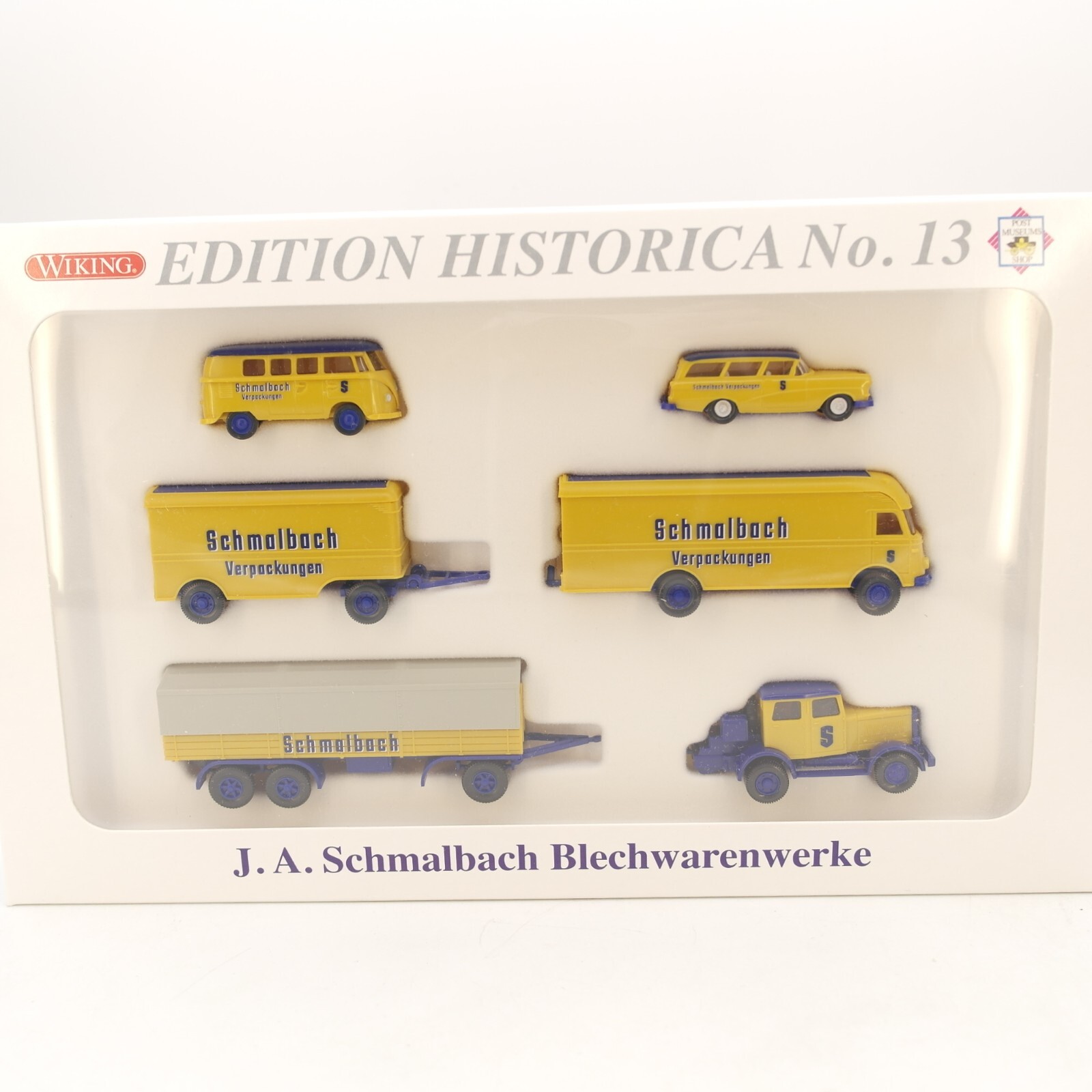Wiking 1:87 PMS 81-55 Edition Historica 13 Blechwarenwerke in OVP RG8325