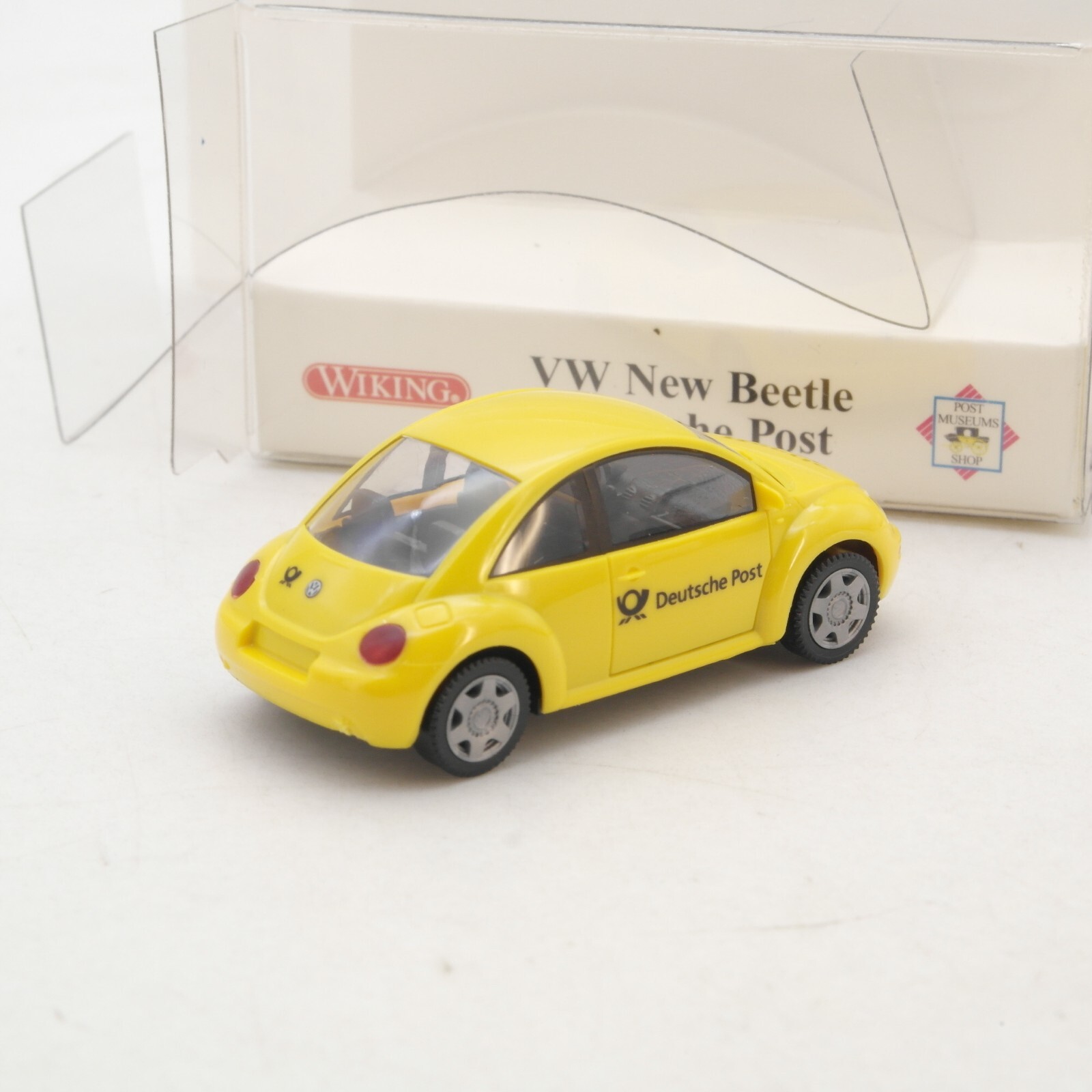 Wiking 1:87 PMS 82-08 VW New Beetle Deutsche Post neuwertig in OVP RG8583 – Bild 3