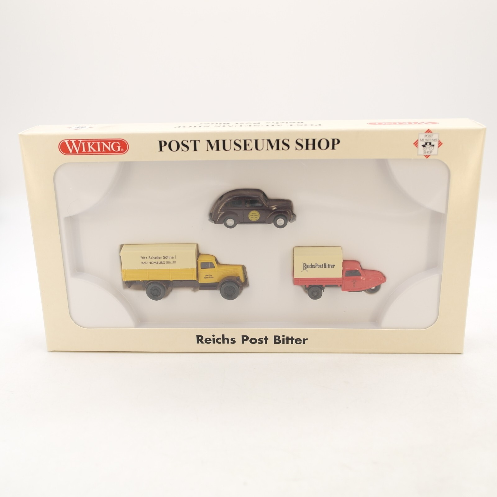 Wiking 1:87 PMS 82-12 Post Museums Shop Reichs Post Bitter neuw. in OVP RG8333