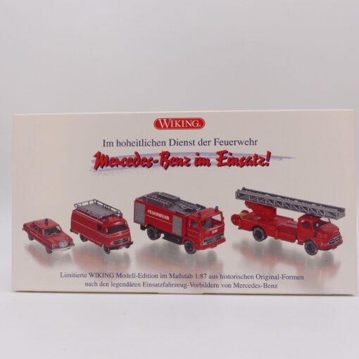 Wiking 1:87 Set 099088 Im Hoheitlichen Dienst der Feuerwehr in OVP EX6451
