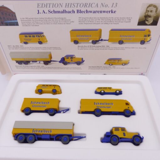 Wiking 1:87 Set PMS 81-55 J.A. Schmalbach Blechwarenwerke in OVP EX6731 – Bild 4
