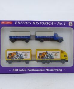 Wiking 1:87 Set PMS 82-10 Edition Historica No. 1 Postbrauerei in OVP EX6672